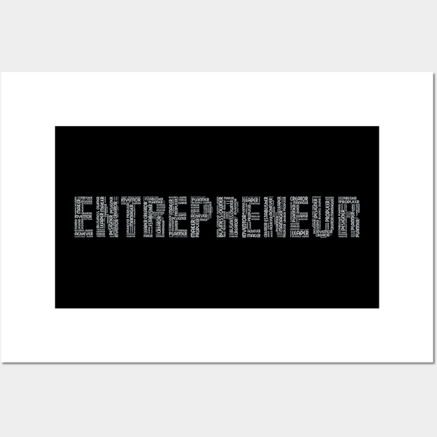 ENTREPRENEUR Wall Art by Locind